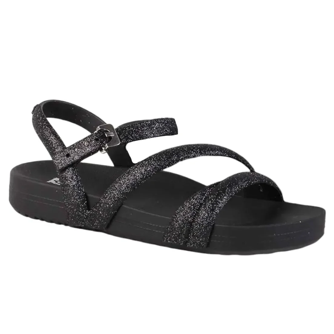 Sandália Feminina Papete Glitter New Zaxy 19117